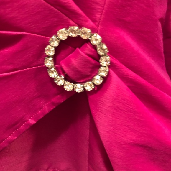 Talbots Fuschia Blouse - Picture 3 of 5